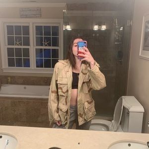camo thrift jacket